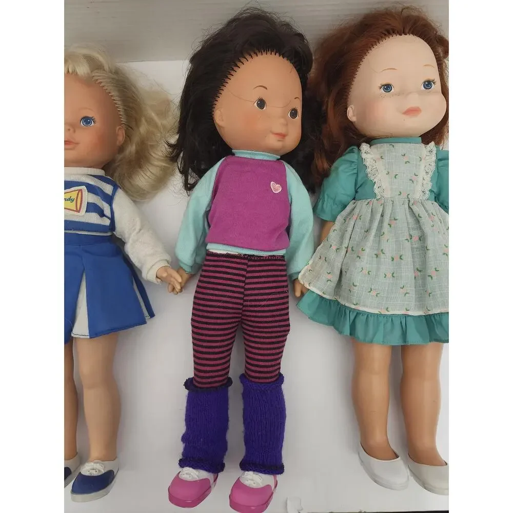 Vintage Fisher-Price My Friend Dolls Lot of 3 Mandy Jenny Becky